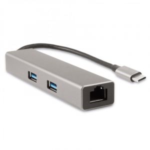 Coolbox Concentrateur multiport MiniDOCK4 USB-C vers HDMI/RJ-45/USB 3.0