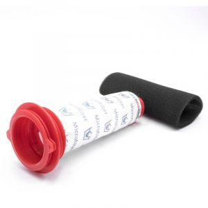 Vhbw Jeu de filtres aspirateurs (interne+filtre en mousse) compatible avec Bosch Athlet BBH5 BBH6 BCH5 BCH6 VCH6, remplacement pour 00754176,