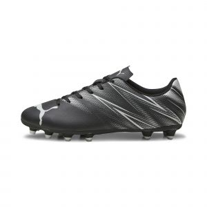 Puma Homme ATTACANTO FG/AG Chaussure de Football, Black-Silver Mist, 44.5 EU