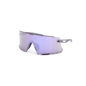 Adidas Sport Homme SP0100 DUNAM 79Z Lunettes de soleil Inject&eacute; Lilas Bleu Masque Normale