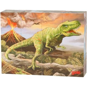 Dam Puzzle de cubes Dinosaure
