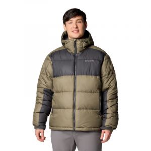 Columbia Pike Lake Hooded Jacket, Doudoune &Agrave; Capuche Homme, Stone Green/Shark, Taille S