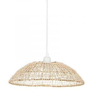 Decoratie Suspension m&eacute;tal rotin playa d37