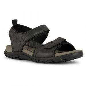 Geox Homme Uomo Sandal Strada B Sport, Noir, 46 EU
