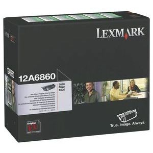 Image de Lexmark 12A6860 - Toner noir 10000 pages