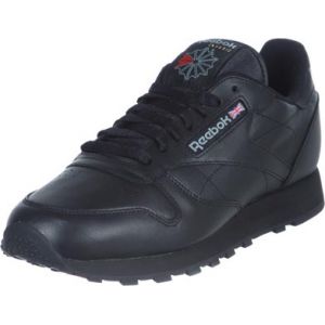 Image de Reebok Classic Leather, Baskets Basses Femme, Noir (Black), 40.5 EU