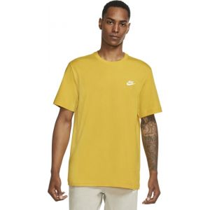 Nike Tee Shirt Mc - Club - Jaune Homme L