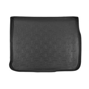 J&J AUTOMOTIVE | Tapis De Coffre sur Mesure pour Scenic 2009-2016, Noir, Antidérapant, Bord Haut, Toutes Saisons, Adapté Animaux de Compagnie