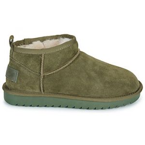 Boots Colors of California SHORT SHEEPSKIN BOOT Kaki - Taille 36,37,38,39,40,41