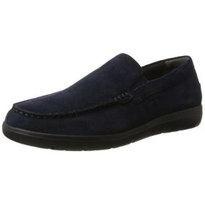 Image de Geox U Leitan C C, Mocassins (Loafers) Homme, Bleu (Navy) 39 EU