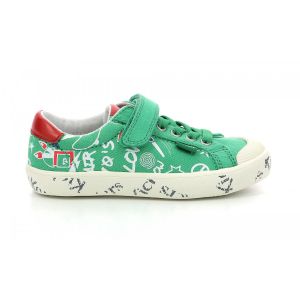 Image de Kickers Gody, Sneakers Basses Mixte, Vert, 36