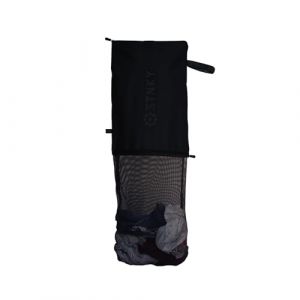 STNKY Bag Pro Sacs à linge avec fermetures éclair, poignées et sac intérieur en maille pour voyage, yoga, soins de santé, kit de gym, buanderie (standard, noir)