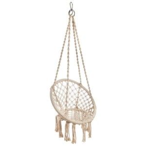 Image de Siège Suspendu en Bambou "Franges" 115cm Naturel Prix