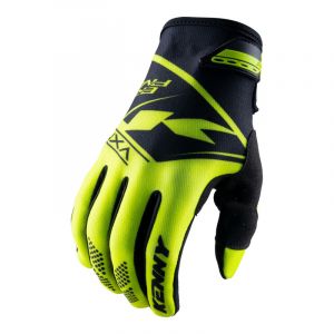 Kenny Gants cross enfant Brave Kid jaune fluo 2023- 3