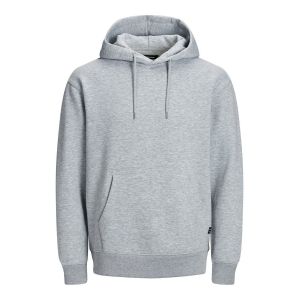 Image de Jack & Jones Sweatshirts Esoft Hood - Light Grey Melange - S