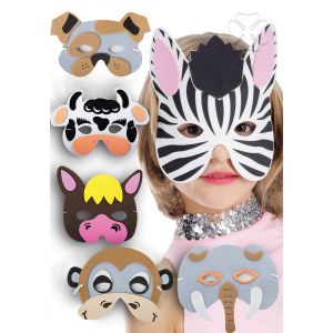 Image de Masque Animaux en Mousse - Enfant 2