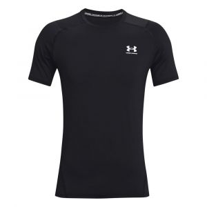 Under Armour Haut ajust&eacute; &agrave; manches courtes HeatGear Armour pour homme Black - Taille XL