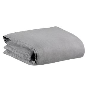 Vivaraise Housse de couette Stonewashed Zeff orage 140 x 200 cm ORAGE