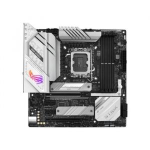 ASUS ROG STRIX B760-G GAMING WIFI - Carte-mère - micro ATX - Socket LGA1700 - B760 Chipset - USB 3.2 Gen 1, USB 3.2 Gen 2, USB-C 3.2 Gen2, USB-C 3.2 Gen 2x2, USB-C 3.2 Gen 1 - 2.5 Gigabit LAN, Bluetooth, Wi-Fi - carte graphique embarquée (unité central