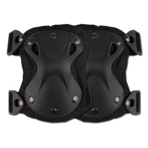 MFH Genouillère 'Defence', noir / kaki / coyote tan, Couleur:Schwarz