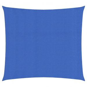 VidaXL Voile d'ombrage 160 g/m? Bleu 2x2 m PEHD
