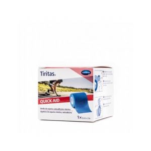 Hartmann Tiritas Quick Aid Bande Mousse Auto-Adhésif Élast 6cmx2m Bl 1ut