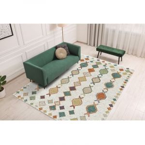 Tapis de salon style berbère Multicolore 160x230 cm