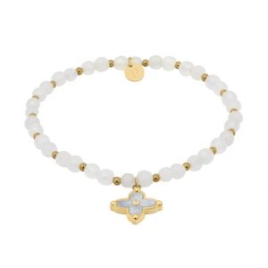 Pierre Lannier Bracelet Femme Bijoux Rubya - BJ23A1211 Acier Doré