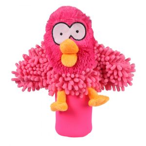 Coockoo Jouet peluche pour chien Oohoo Bottle Squeaker