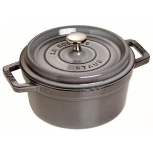 Staub Cocotte ronde Majolique en fonte (22 cm)