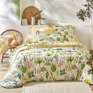 Drap plat multicolore en coton 180x290 VITAMINE