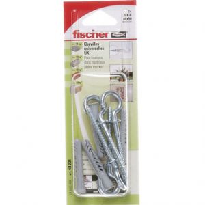 Fischer 40231 - Cheville multi-matériaux UX 8x50/4RK
