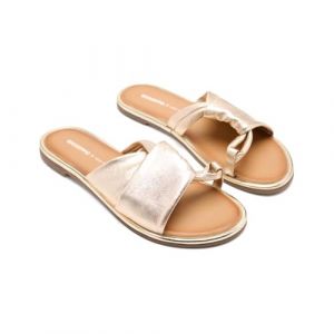 Gioseppo Femme Whately Sandale Plate, Platine, 37 EU