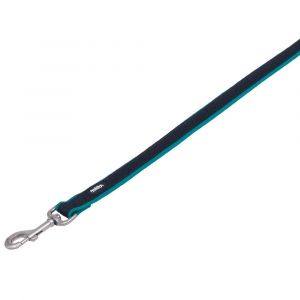 Nobby Mesh Preno Laisse pour Chien Turquoise 120 cm/15-20 mm