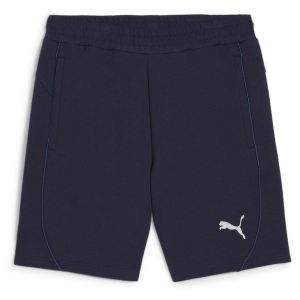 Puma TeamFINAL Casuals Shorts, Short en Maille Adultes Unisexes Navy Silver, 658538