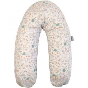 Tinéo Coussin de maternité Vert sauge - Lapins