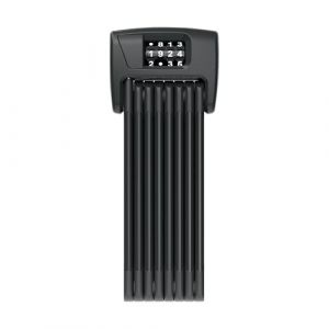 Abus Bordo 6000C/120 Antivol Pliable avec Support de Serrure SH - Antivol à Combinaison en Acier trempé - Antivol vélo avec Code à 4 Chiffres - Niveau de sécurité 10 - Accessoires de vélo -