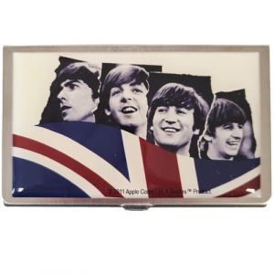 Tropico Etui métal pour cartes de visite The Beatles - 9.4 x 5.7 cm