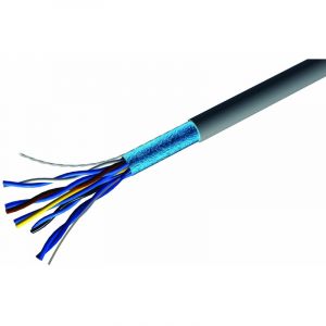 CAE Câble téléphonique SYT (LY) 3 paires AWG 20 gris (100 mètres)
