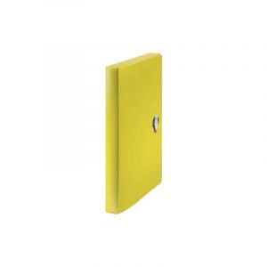 Leitz Boîte de rangement Recycle, 30 mm, A4, PP, jaune - Lot de 2