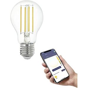 Eglo Ampoule LED à filament Zigbee A60 dimmable chaud E27 6W