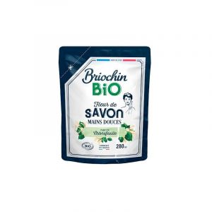Briochin Savon mains liquide Bio chèvrefeuille, recharge 280 ml