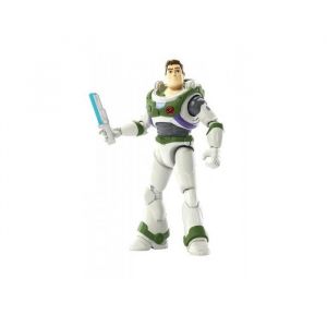Figurine articulee d'action buzz l'eclair 12 7cm avec epee - ranger de l'espace alpha - set jouet disney pixar + carte tigre