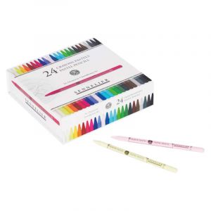 Sennelier Bo&icirc;te 24 crayons pastels Set d&eacute;couverte
