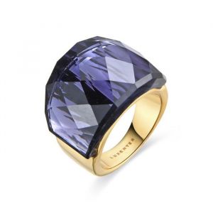 Bague Luxenter Avec Onyx Quartz Hydrothermal En Or Jaune 18 Carats - Fadino