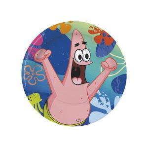 BBS 10 assiettes à dessert Bob l'éponge (18 cm)