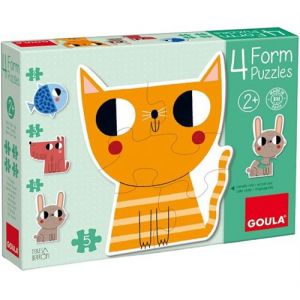 Image de Goula Puzzle animaux junior carton 14 pièces