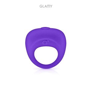 Glamy Vibrating Cockring Purple