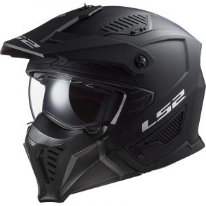 Ls2 Casque moto jet modulable DRIFTER Solid Blanc, S