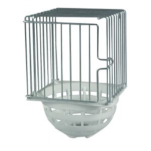 Nid pour oiseaux en plastique avec crochet Duvoplus